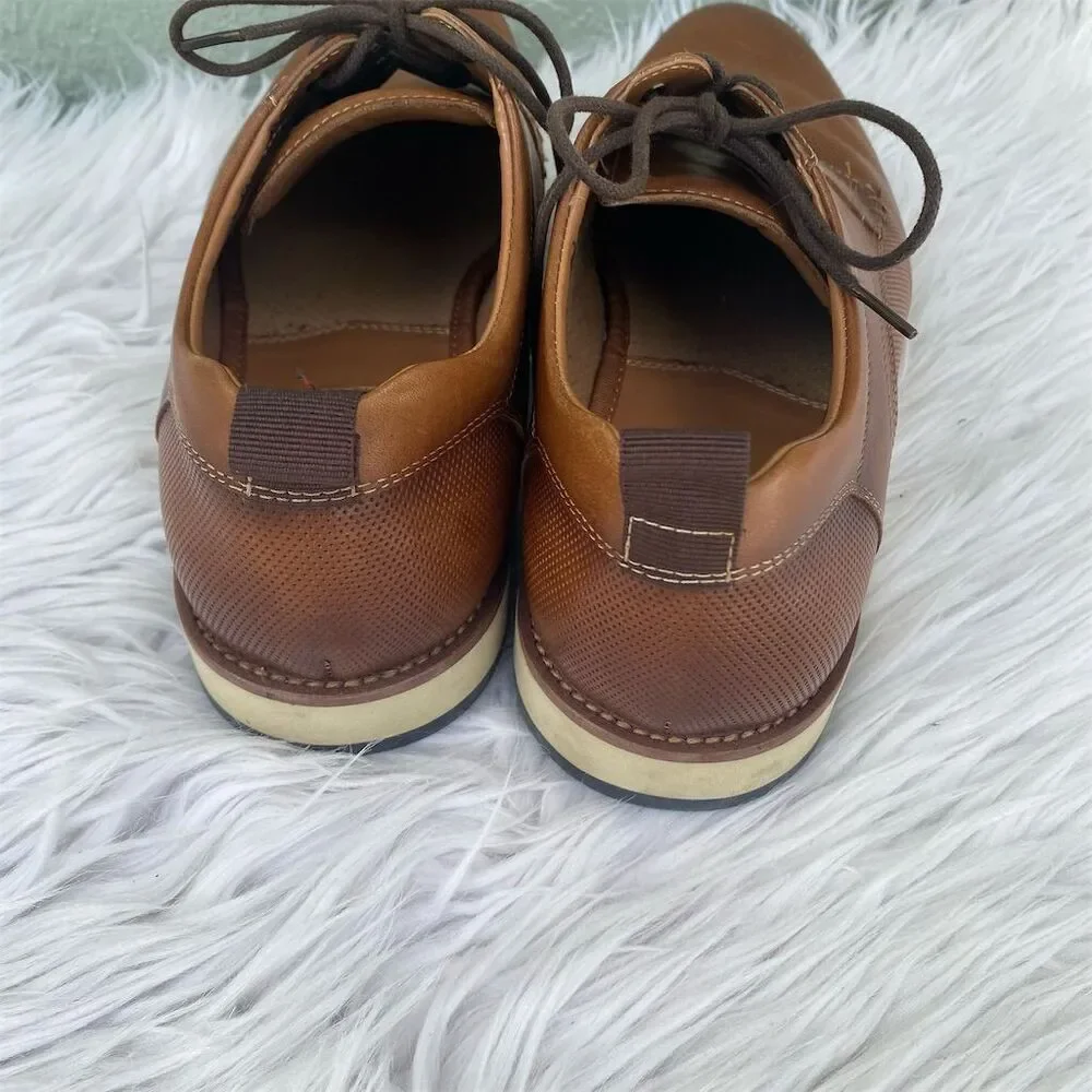 Steve Madden Men's Oxford Shoes Size 9 Brown Lace Up